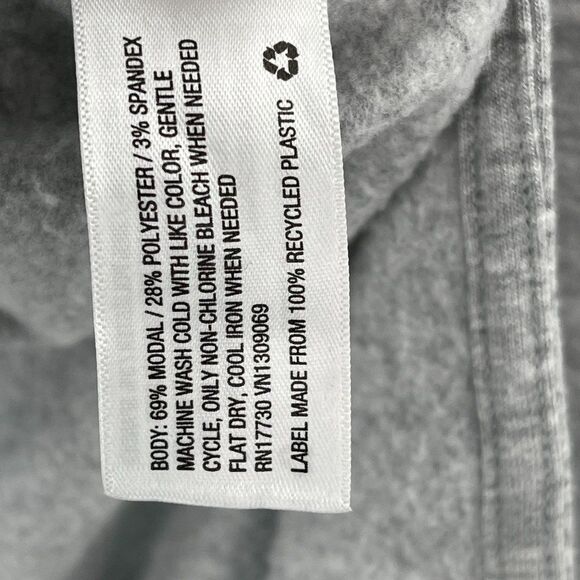 Joy Lab Grey Turtleneck Fleece Lined Sweater XS - Picture 6 of 7